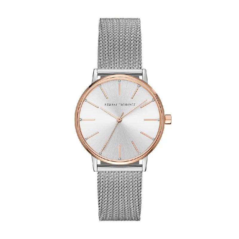 ARMANI EXCHANGE AX5537 Silver Lola Watch For Women