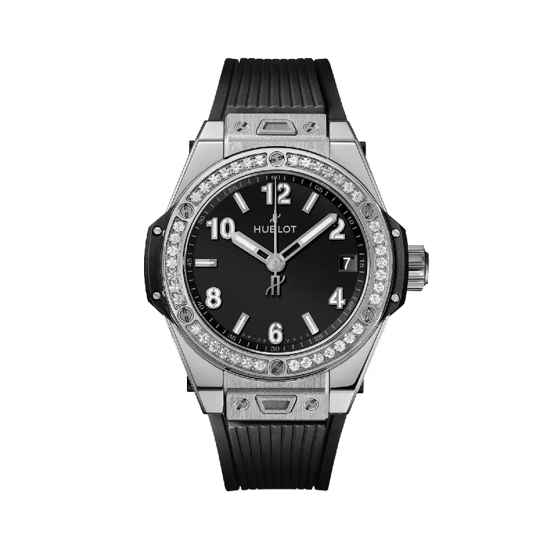 Big Bang One Click Steel Diamonds 39mm