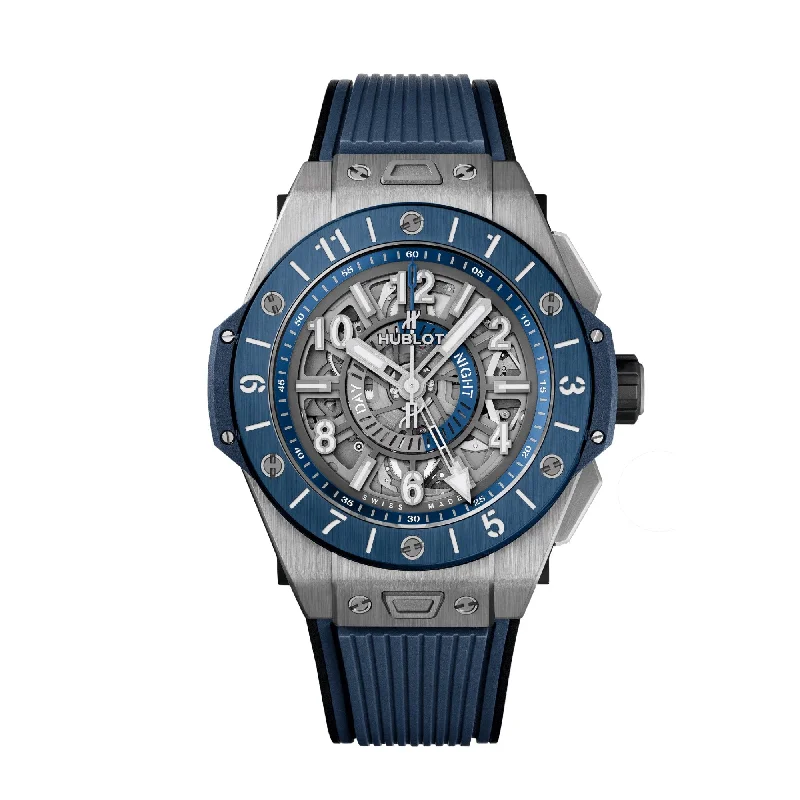 Big Bang Unico GMT Titanium Blue Ceramic 45MM