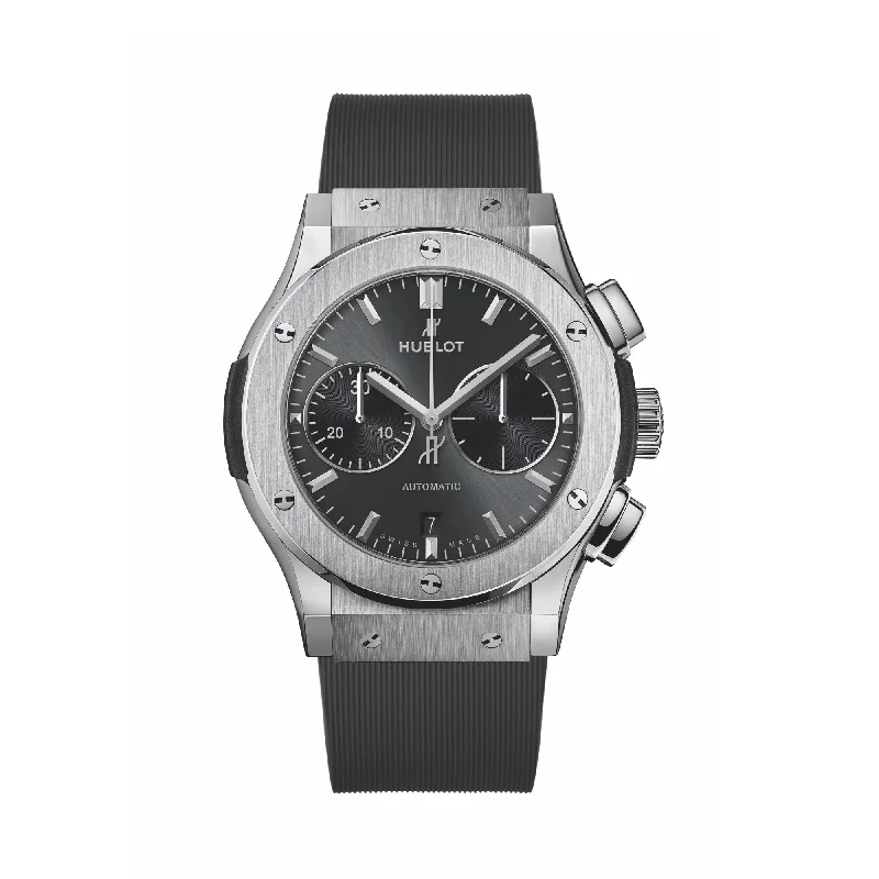 Classic Fusion Racing Grey Chronograph Titanium 45mm