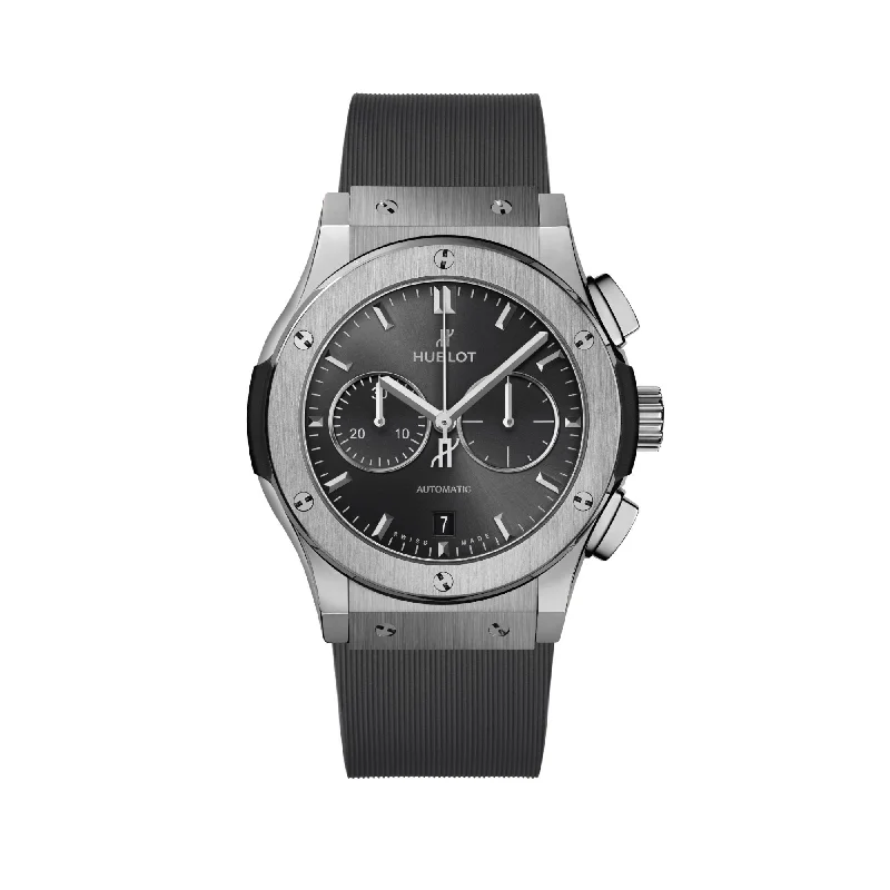 Classic Fusion Racing Grey Chronograph Titanium 42mm