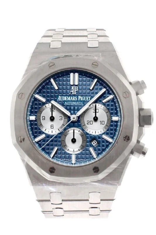 Audemars Piguet Royal Oak 41mm Blue Dial Stainless Steel Bracelet Men's Watch 26331ST.OO.1220ST.01 DCM