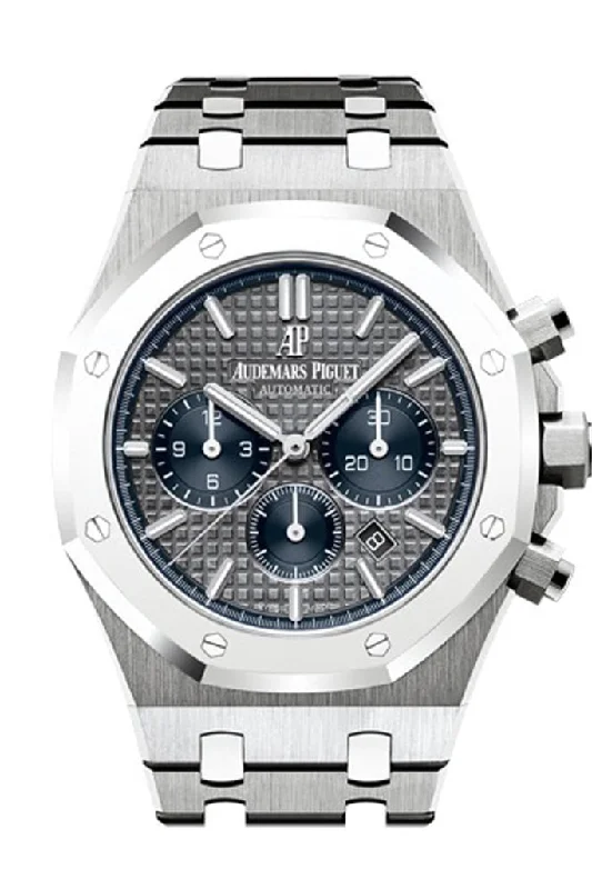 Audemars Piguet Royal Oak 41 Chronograph 26331IP.OO.1220IP.01 Slate Index Platinum Bezel & Titanium Case 41mm DCM