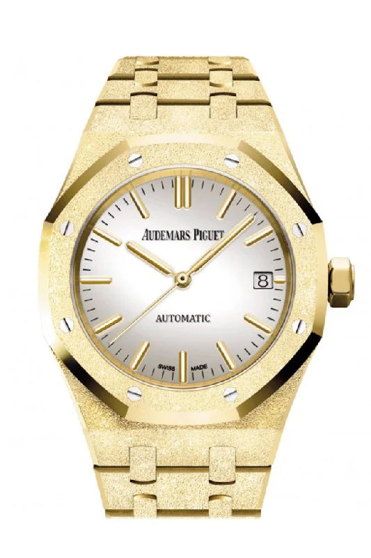 Audemars Piguet Royal Oak Frosted Gold Selfwinding Watch 15454BA.GG.1259BA.02