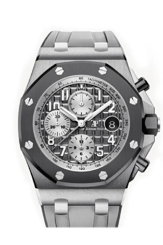 Audemars Piguet Royal Oak Offshore Chronograph "Ghost" Automatic Grey Dial Men's Watch 26470IO.OO.A006CA.01