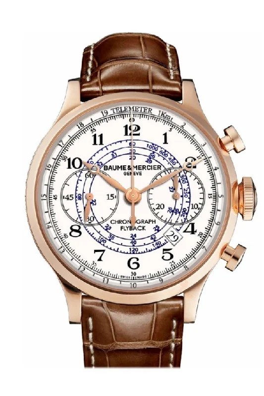 Baume & Mercier Flyback Chronogragh Rose Gold 10007