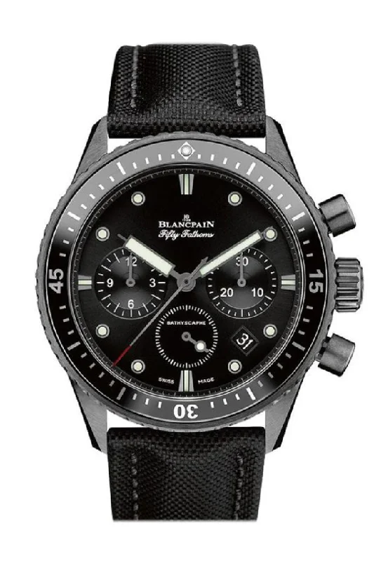 Blancpain Fifty Fathoms Bathyscaphe SS Chronogragh 5200-0130-B52A