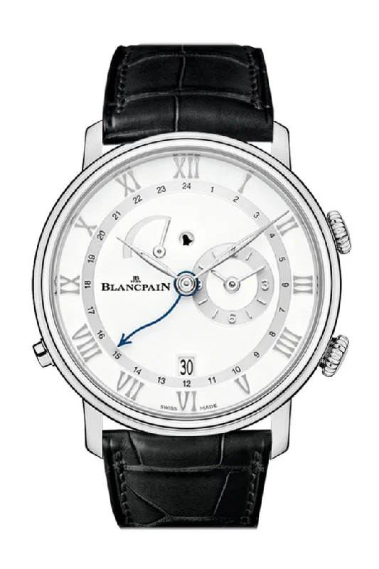 Blancpain Villeret Reveil GMT Alarm 6640-1127-55B