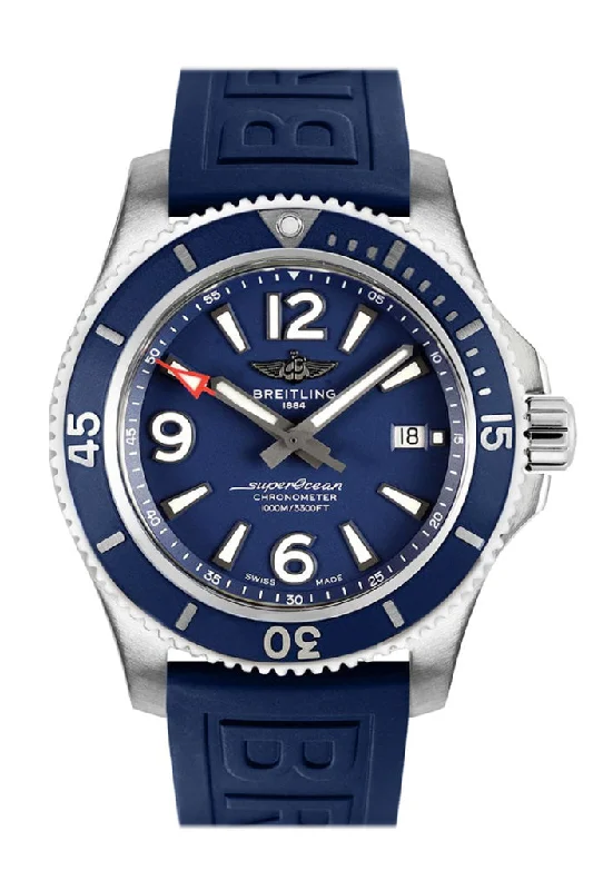 Breitling Superocean 44	Blue Rubber A17367D81	C1S1