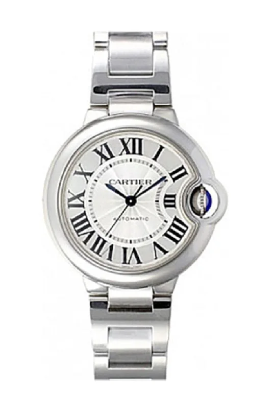 Cartier Ballon Bleu 33MM Stainless Steel Automatic W6920071