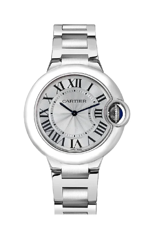 Cartier Ballon Bleu 33MM Stainless Steel Quartz W6920084