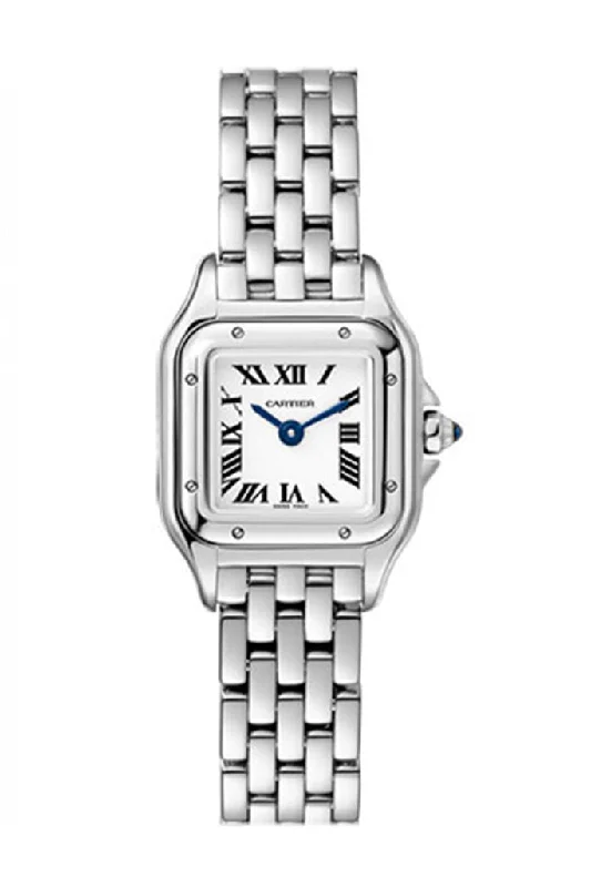 Cartier Panthere Mini Silver Dial Ladies Watch WSPN0019