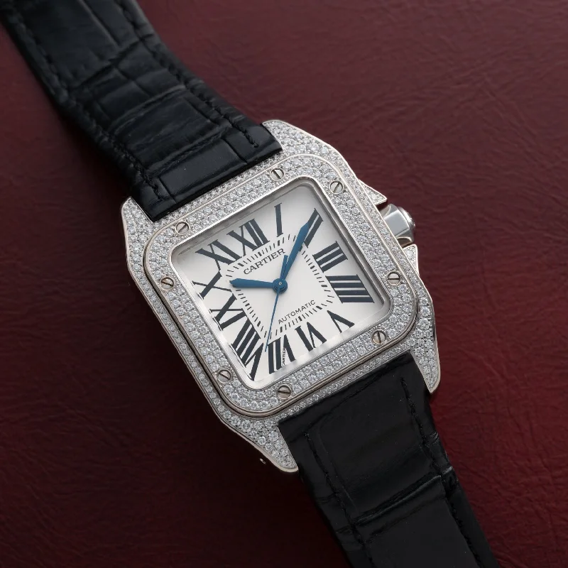 Cartier Santos 100 Diamond