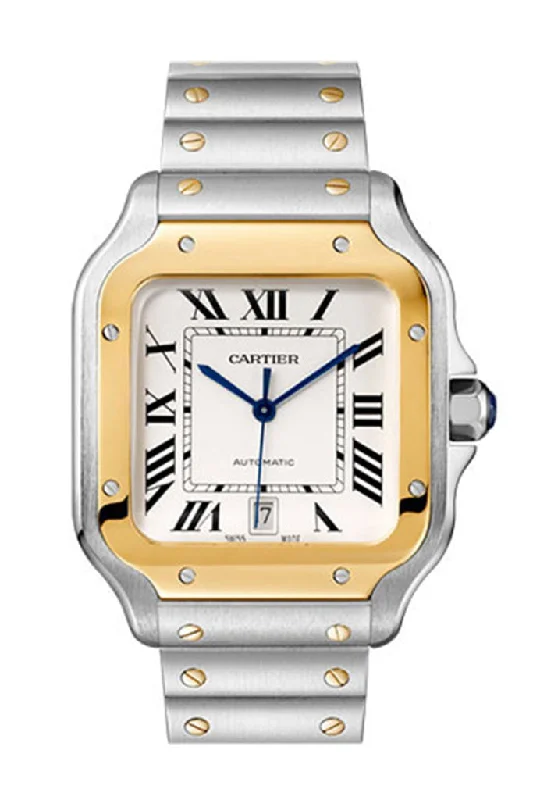 Cartier Santos Steel Yellow Gold W2SA0009