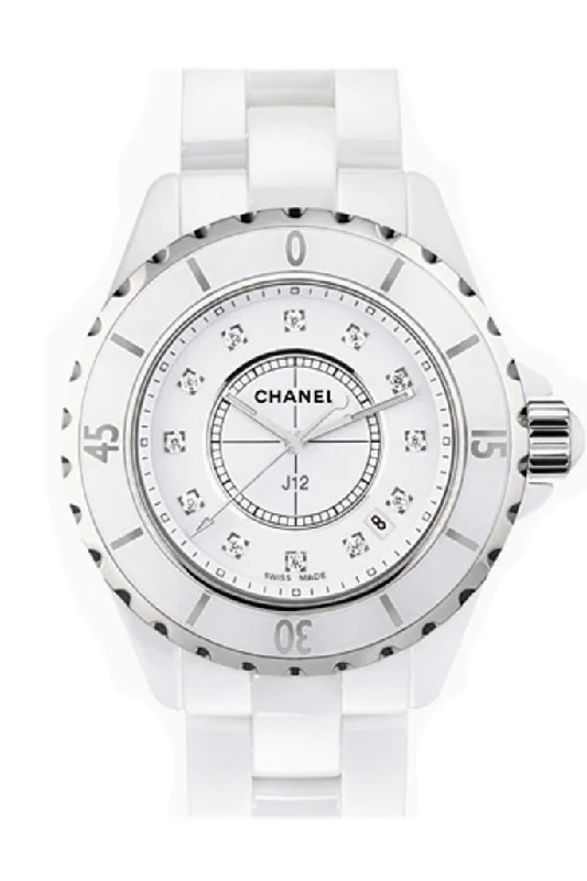 Chanel J12 Diamonds Ladies Watch H1628