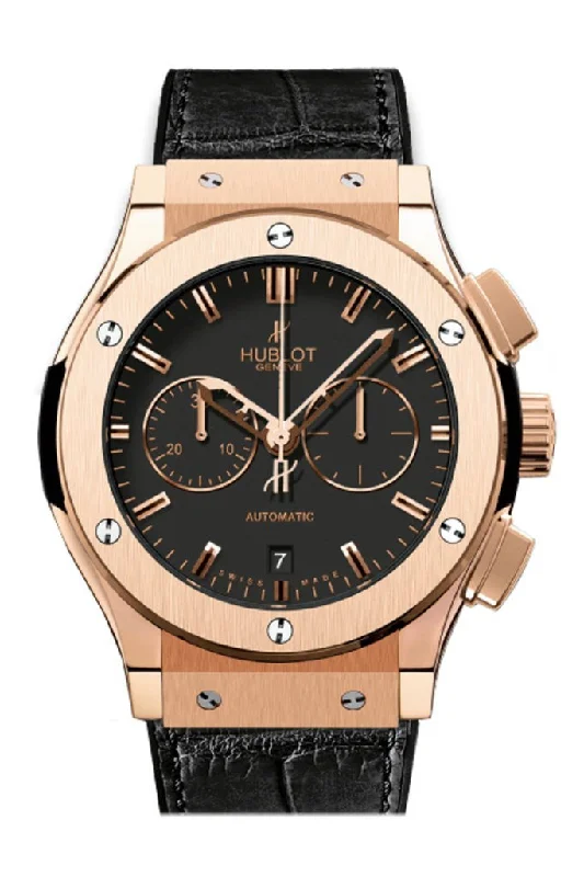 Hublot Classic Fusion Mat Black Dial Automatic Men's 45mm Chronograph Watch 521.OX.1181.LR