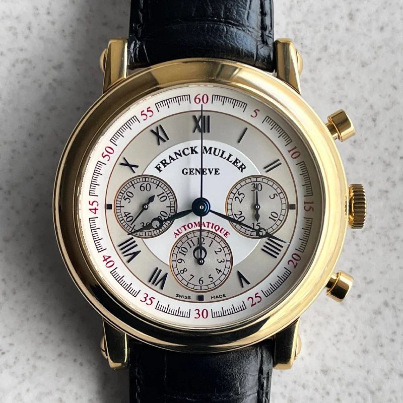 Franck Muller 7008 CC Chronograph, Yellow Gold