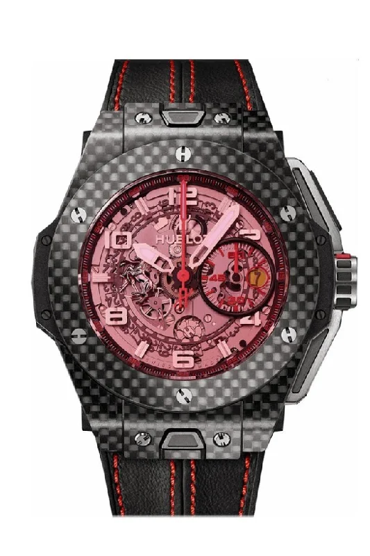 Hublot Big Bang 45mm Unico Ferrari Mens Watch 401.QX.0123.VR