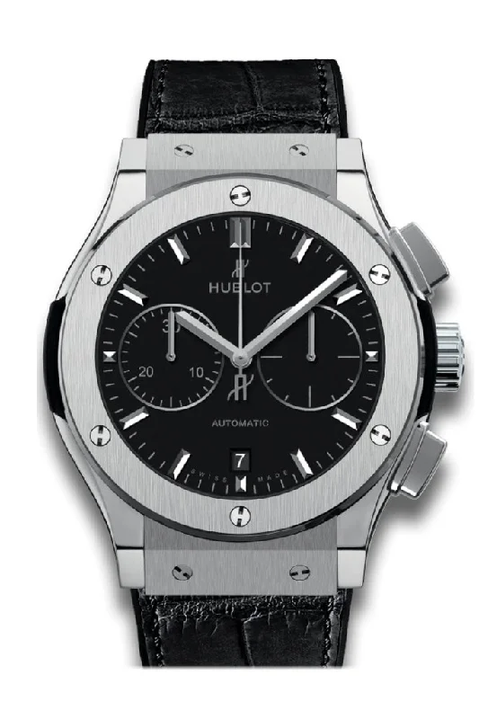 Hublot Classic Fusion Black Dial Chronograph 45mm Men's Automatic Watch 521.NX.1171.RX.  JD