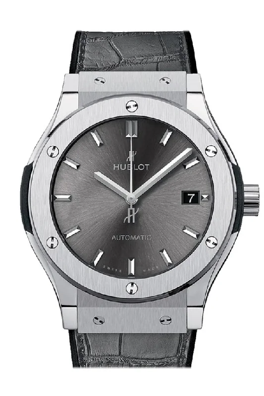 Hublot Classic Fusion Grey Dial Automatic 42mm Men's Watch 542.NX.7071.LR