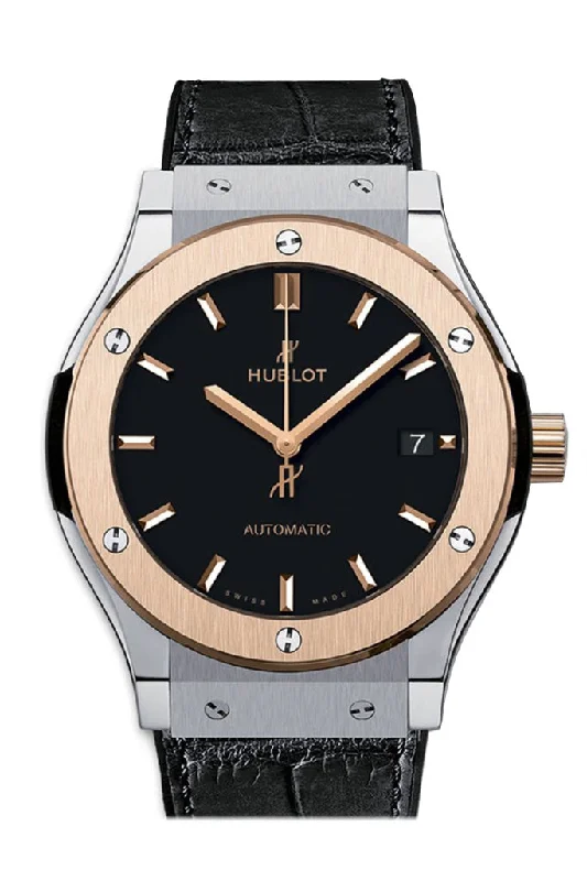 Hublot Classic Fusion Mat Black Dial Automatic Men's Watch 542.NO.1181.LR