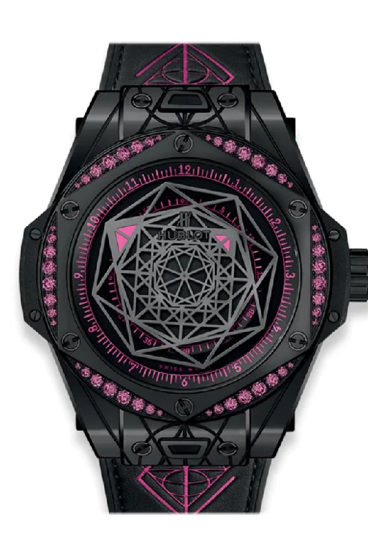 Hublot Big Bang Sang Bleu All Black Pink 465.CS.1119.VR.1233.MXM18