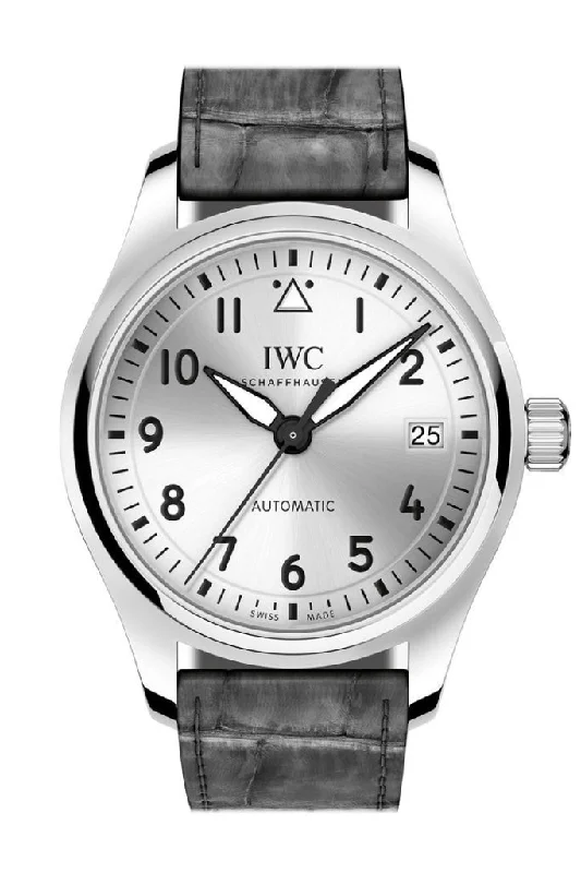 IWC Pilot Silver Dial Automatic 36mm Men's Watch IW324007