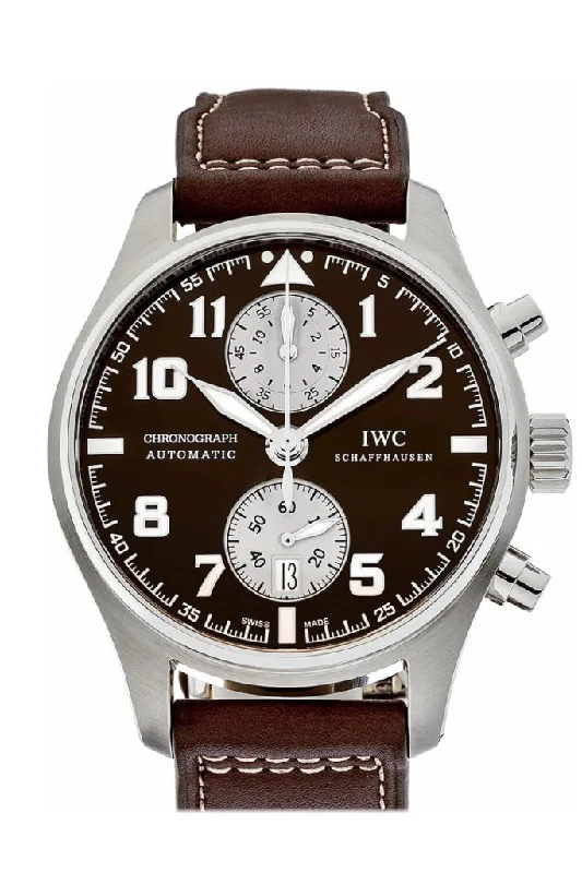 IWC Pilots Antoine De Saint Exupery Chronograph Automatic 43mm Men's Watch IW387806