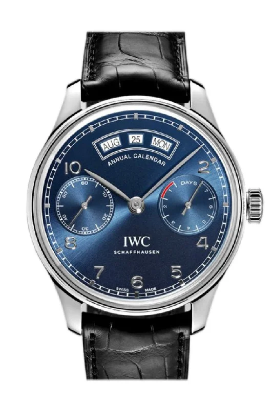 IWC Portugeiser Midnight Blue Dial Automatic  44.2mm Men's Watch IW503502