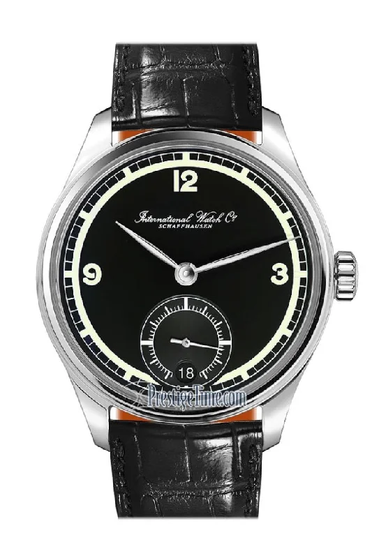 IWC Portugieser 8 Days 75th Anniversary Limited Edition Black Dial 42mm Men's Watch IW510205