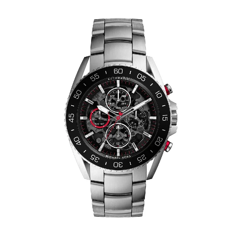 Jetmaster Silver-Tone Stainless Steel Watch