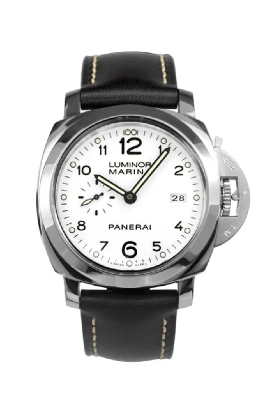 Panerai Luminor 1950 Automatic White Dial Men's Watch PAM00499