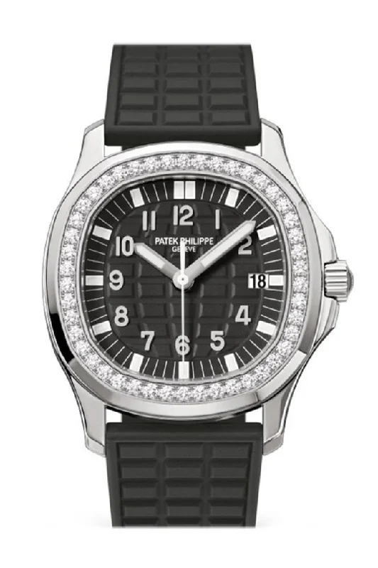 Patek Philippe Aquanaut Ladies Black Dial Watch 5067A-001