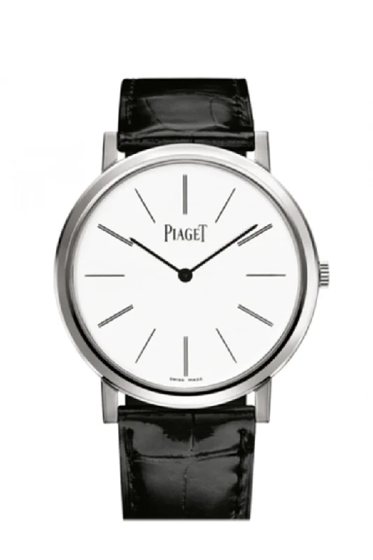 Piaget Altiplano White Dial White Gold Men's Watch GOA29112