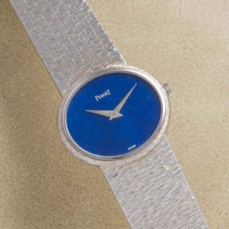 Piaget White Gold 'Lapis Lazuli' Dress Watch