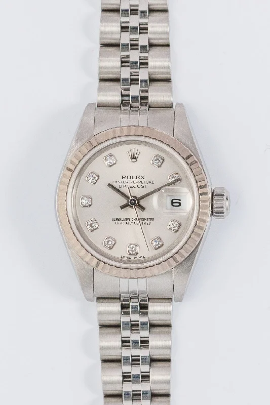 ROLEX DATEJUST Ref.79174 10 Points Diamond