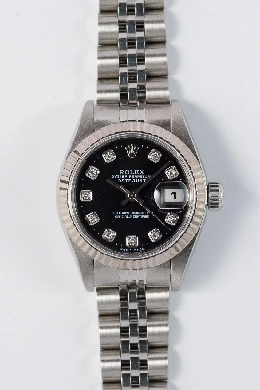 ROLEX DATEJUST Ref.69174G 10 Points Diamond