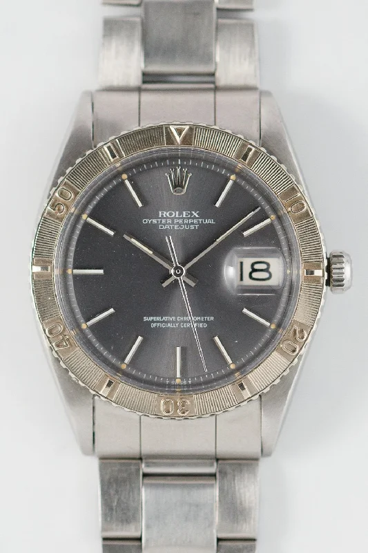 ROLEX DATEJUST Ref.1625 Thunder Bird Gray Dial