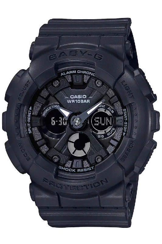 Casio Baby-g BA-130-1A Digital Analog Rubber Strap Watch For Women