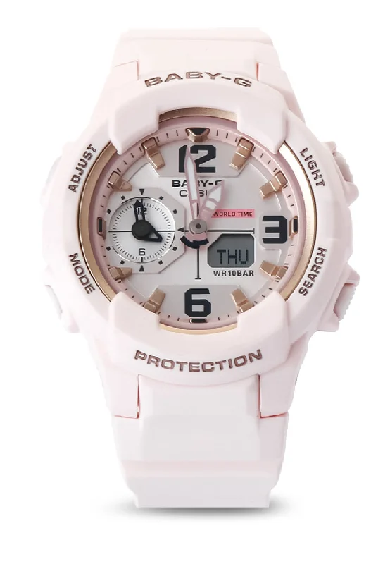 Casio Baby-g BGA-230SC-4B Digital Analog Rubber Strap Watch for Women