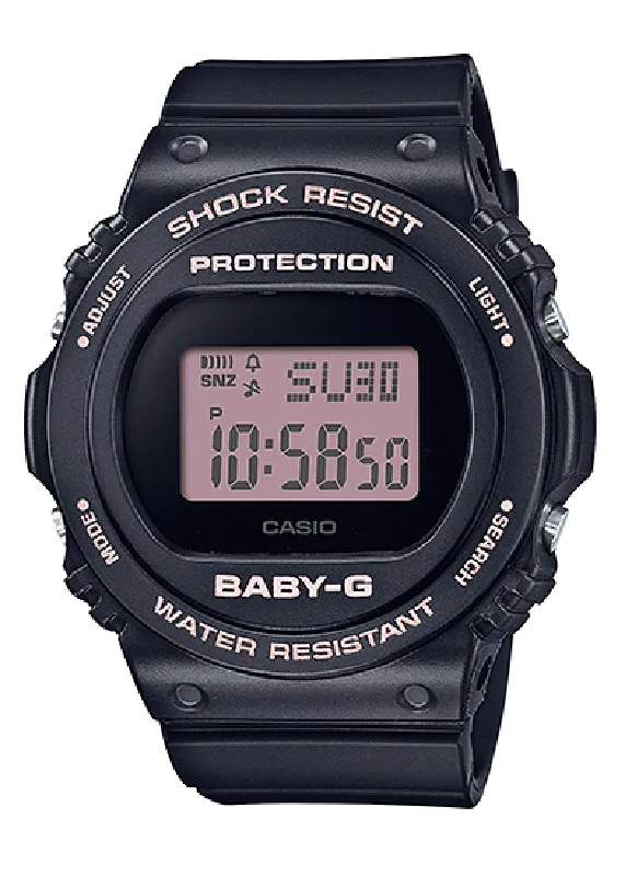 Casio Baby-g BGD-570-1BDR Digital Rubber Strap Watch For Women