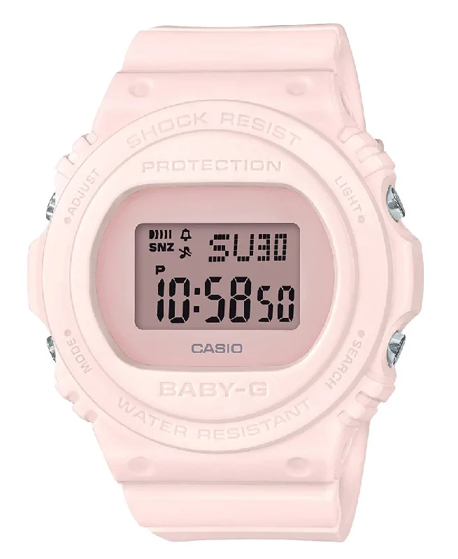 Casio Baby-g BGD-570-4DR Digital Rubber Strap Watch For Women