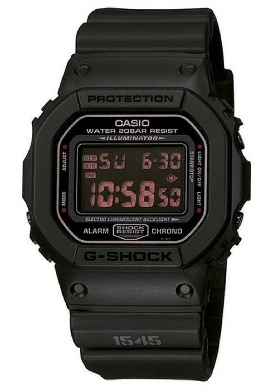 Casio G-shock DW-5600MS-1DR Digital Rubber Strap Watch For Men