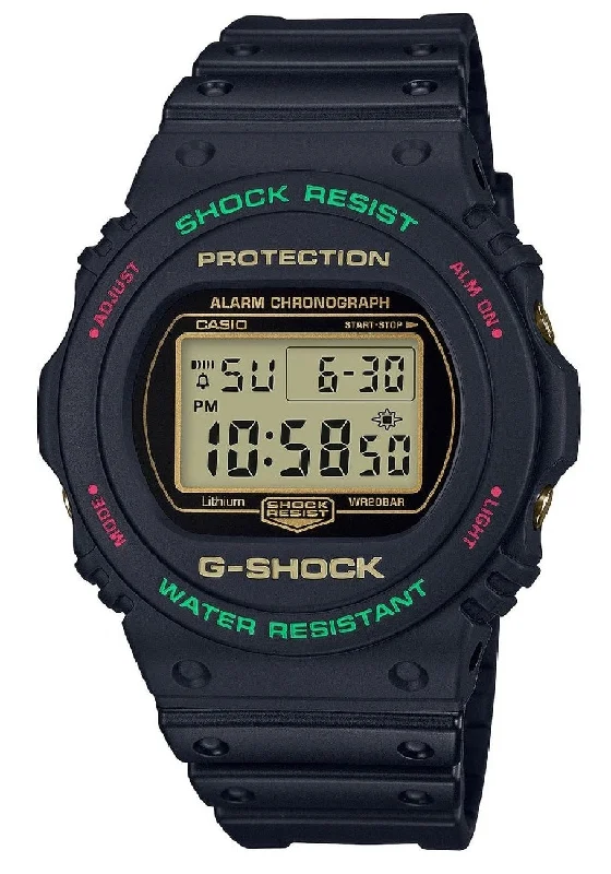 Casio G-shock DW-5700TH-1 Digital Rubber Strap Watch For Men