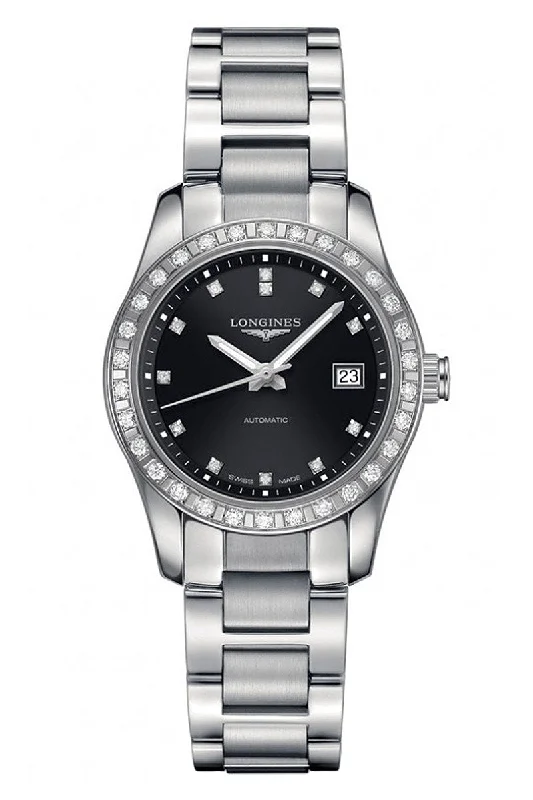 Longines Conquest Classic Diamond Ladies L2.285.0.57.6