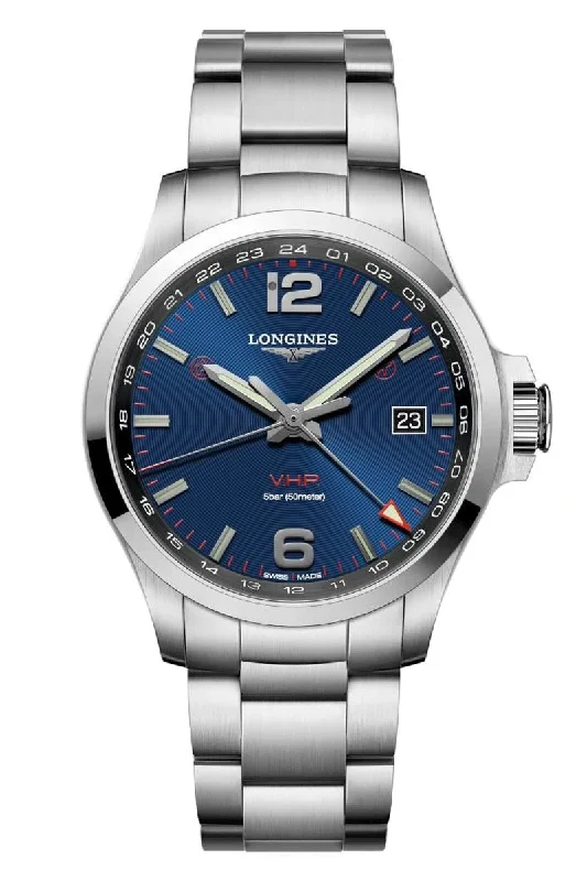 Longines Conquest V.H.P. GMT L3.728.4.96.6