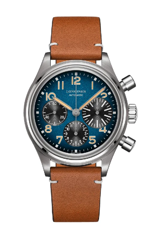 Longines Heritage Avigation BigEye Chronograph Titanium L2.816.1.93.2