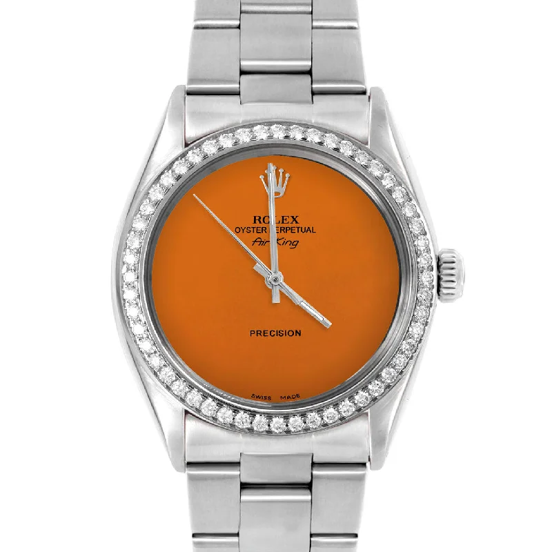 Rolex Air King 34mm | 5500-SS-ORN-NOHM-BDS-OYS