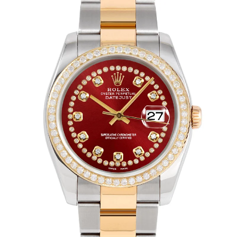 Rolex Datejust 36mm | 116233-RED-STRD-BDS-OYS