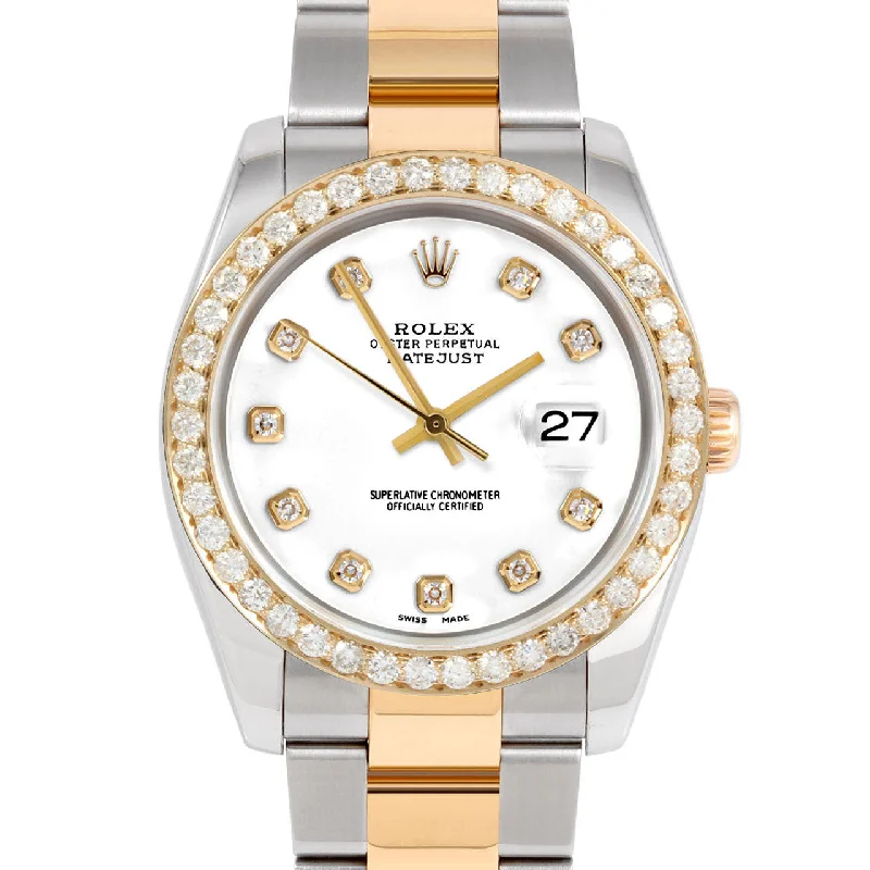 Rolex Datejust 36mm | 116233-WHT-DIA-AM-25CT-OYS